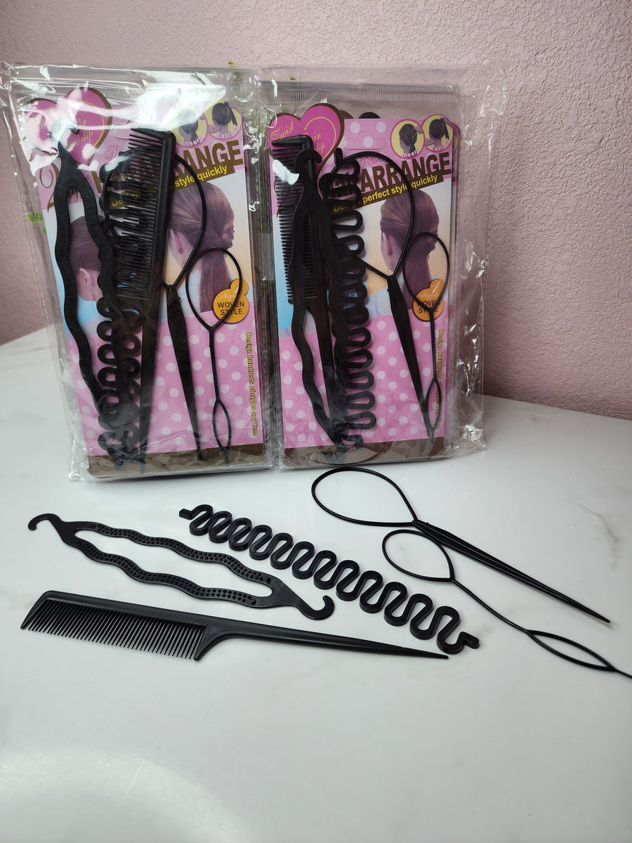 Hair Tools DOZEN (5pcs/card)