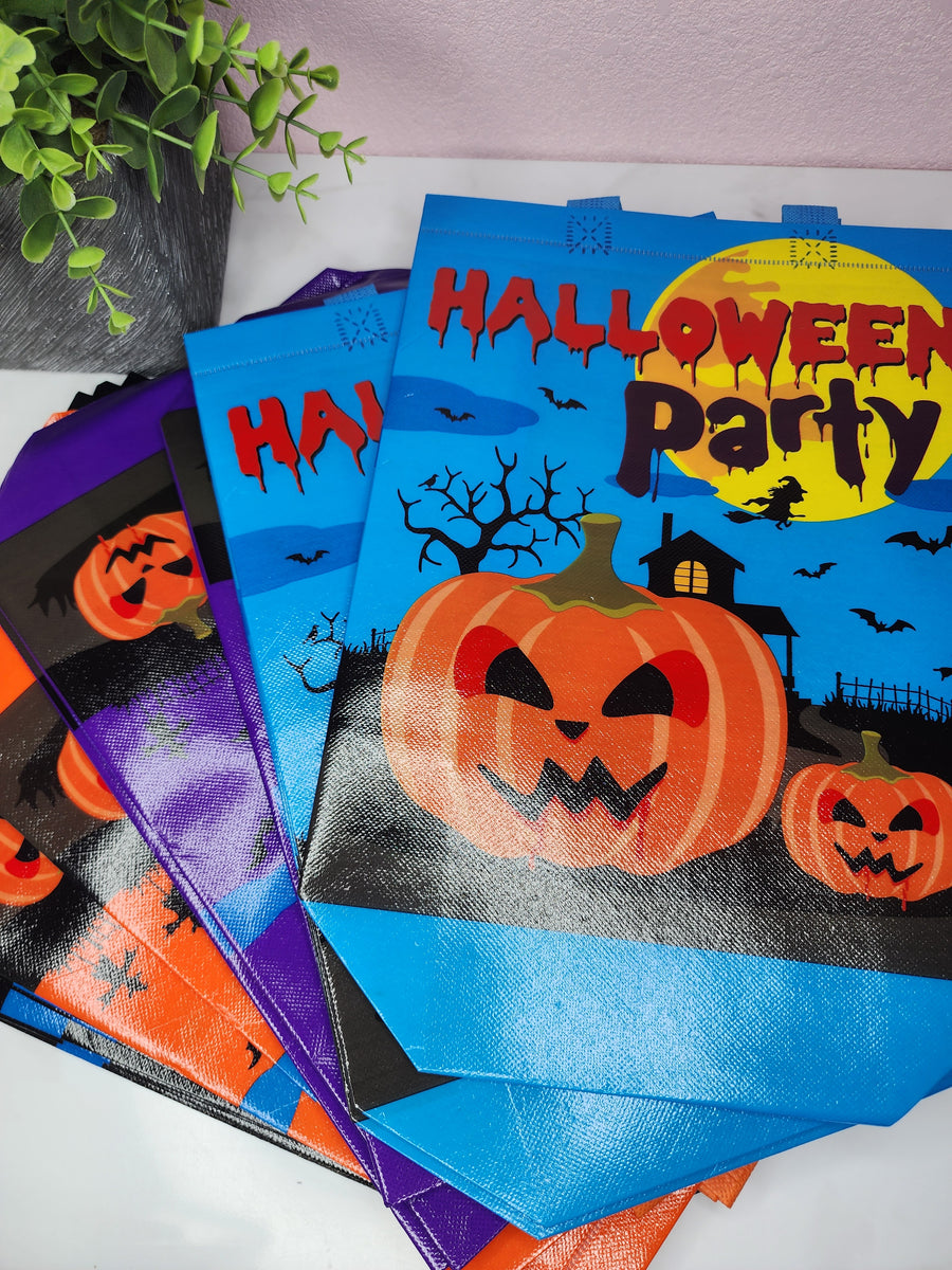 Halloween Printed Reusable Bags DOZEN