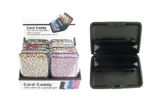 Card Case Assorted Leopard Designs