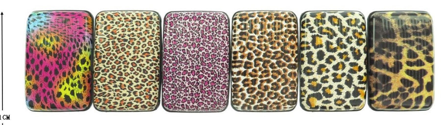 Card Case Assorted Leopard Designs