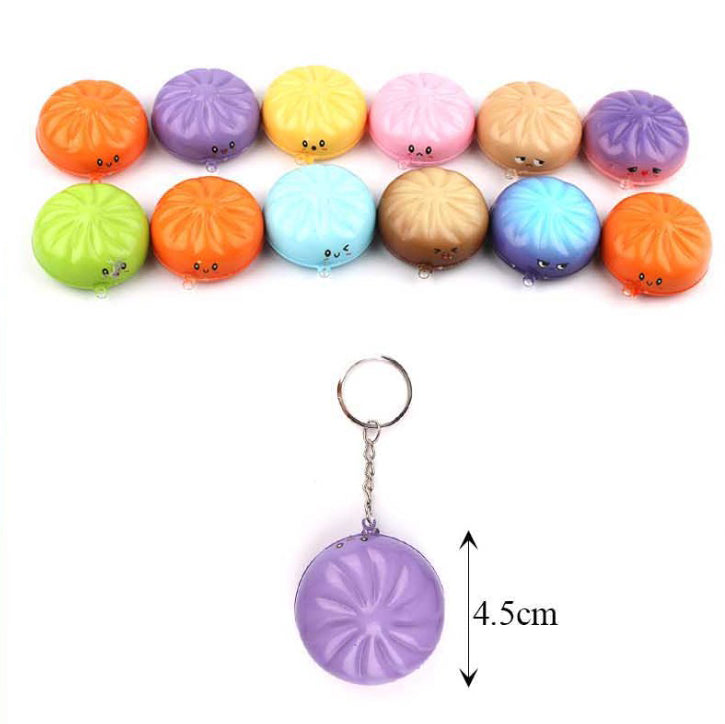 Squishy Dumpling Keychains