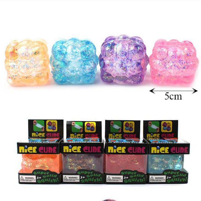 Sparkle Bumpy Cubes