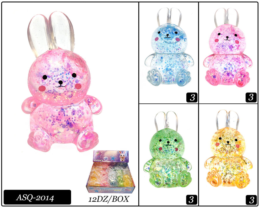 Sparkle Bunny Squishies
