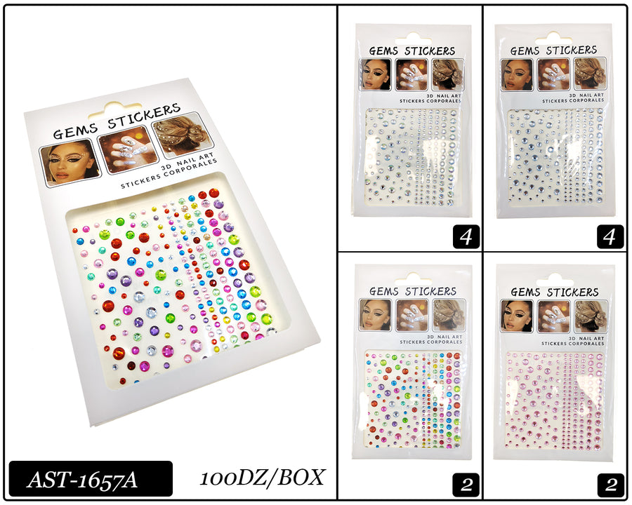 GEM Stickers for Nails and More