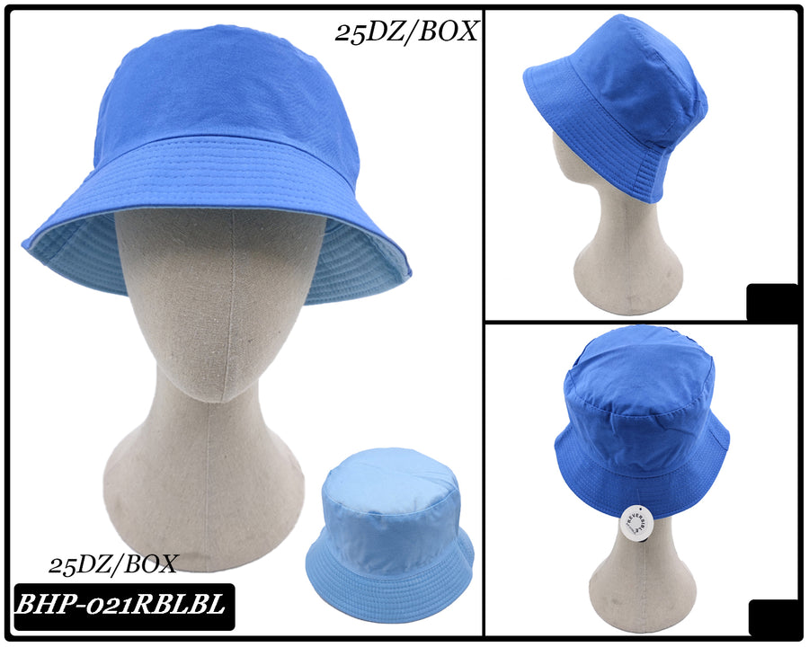 Bucket Hat Blue Reversible