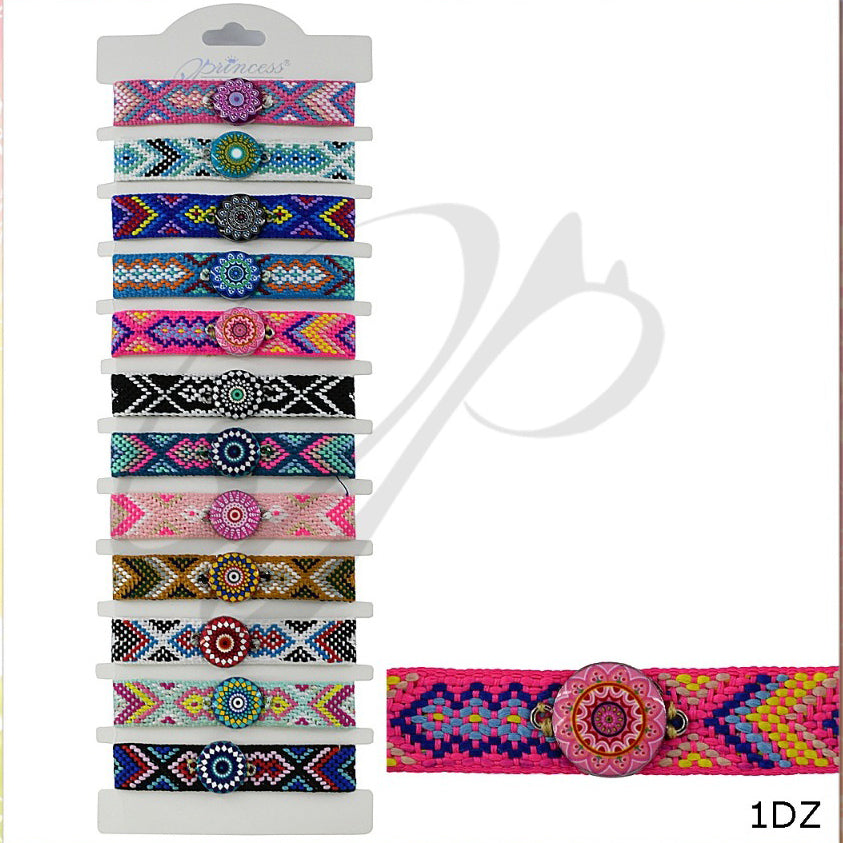 Colorful Weave Bracelets