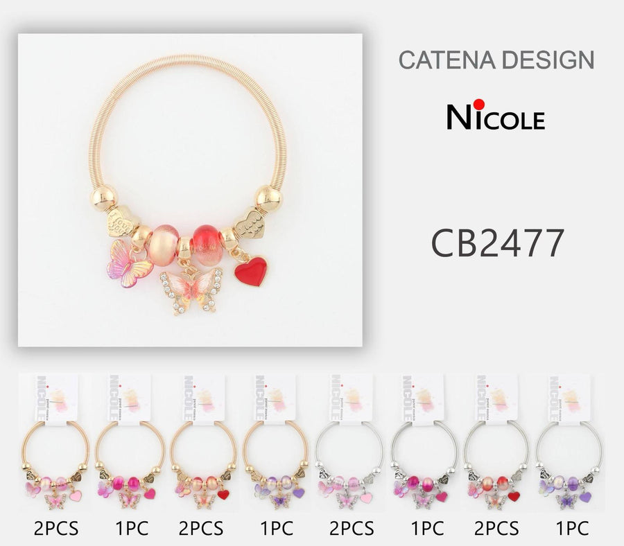 Butterfly Charm Bracelet