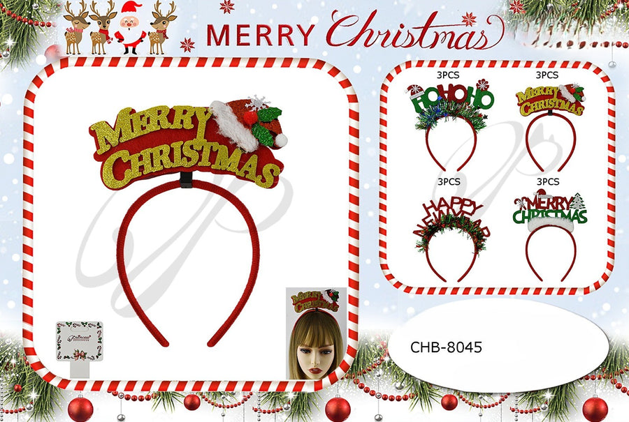 Holiday Saying Headband