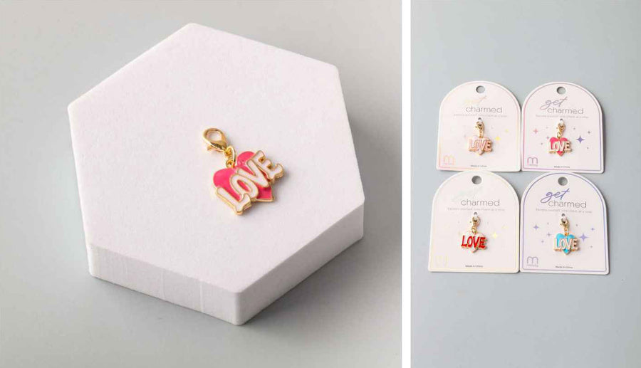 Love Heart Charms
