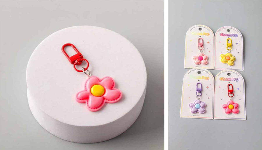 Whimsical Flower Charm