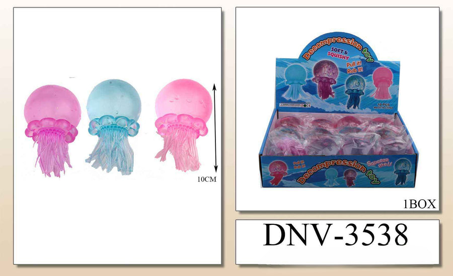 Jelly fish decompression toy
