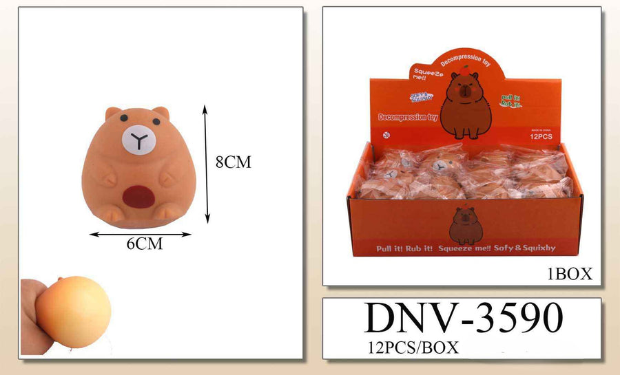 Capybara Decompression Toy
