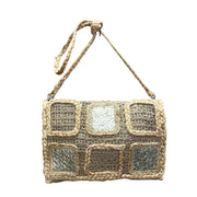 Jute Squares Crossbody