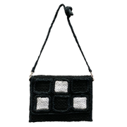 Jute Squares Crossbody