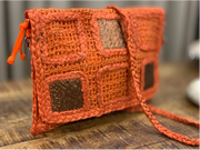 Jute Squares Crossbody