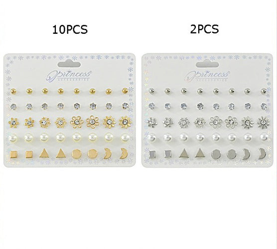 Gold and Silver Studs