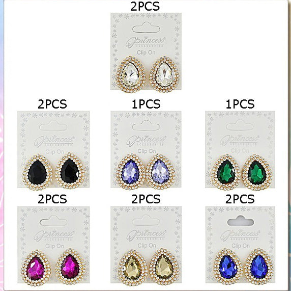 Crystal Teardrop Earrings