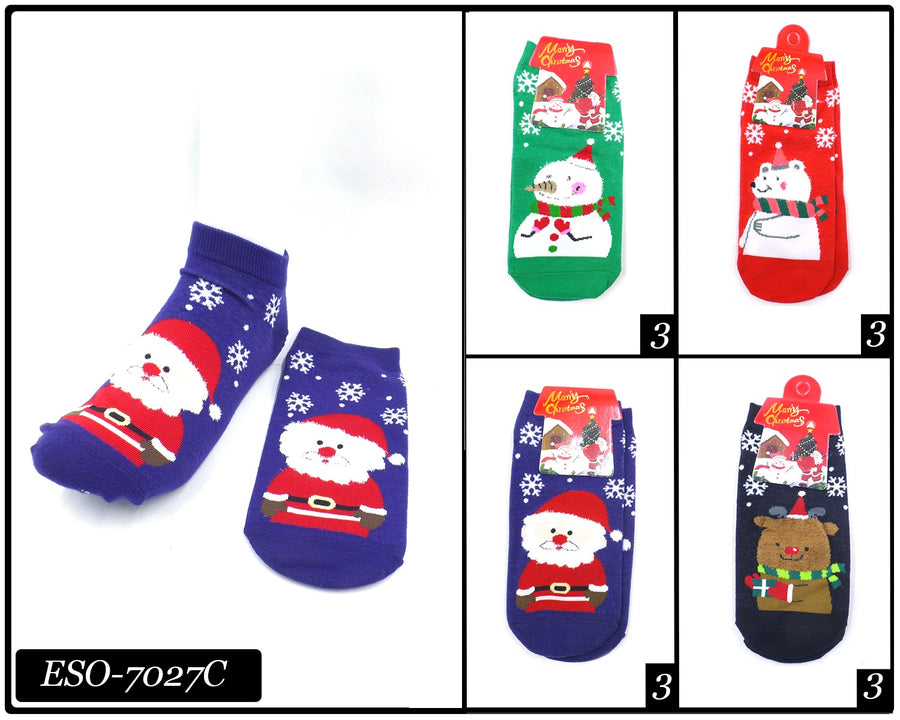 Ankle Christmas Socks