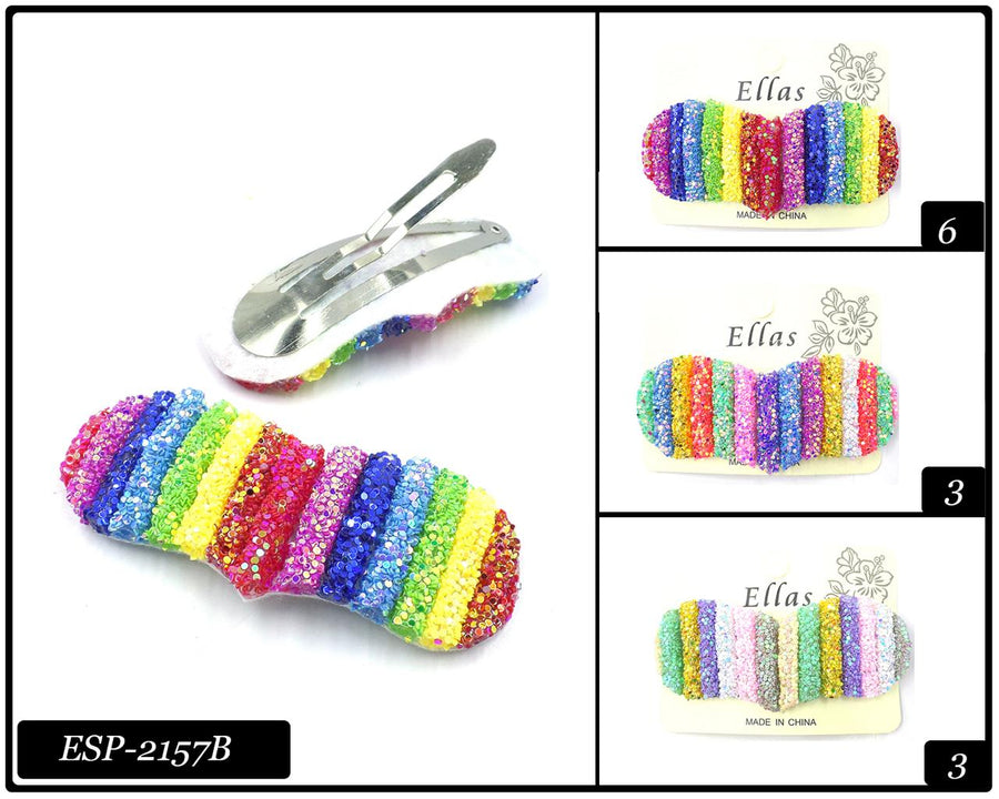 Rainbow Snap Pink Heart