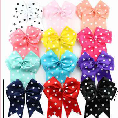 Colorful Large Polkadot Bows