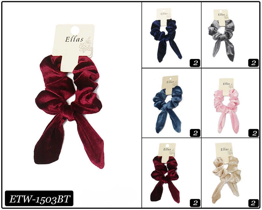 Velvet Knot Scrunchie
