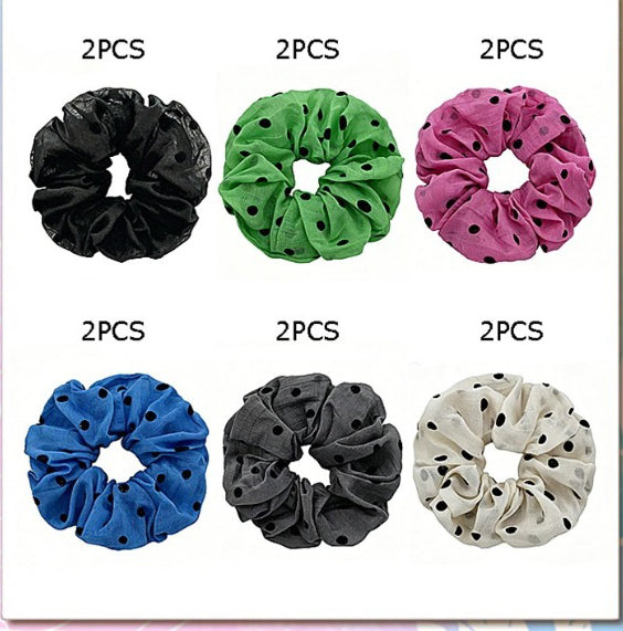 Polkadot Scrunchie Sets