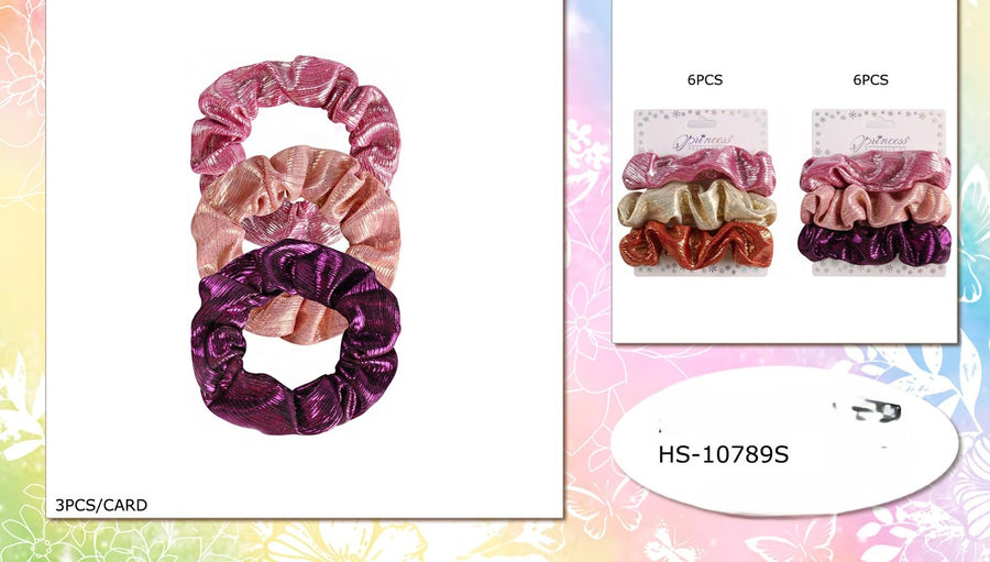 Shimmer Textured Scrunchy