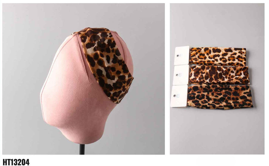 Cheetah camo headwrap