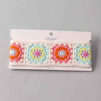 Granny Square Tied Headwrap