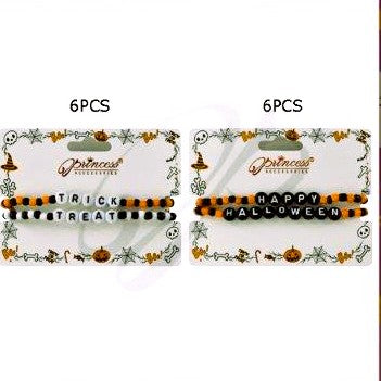 Halloween Beaded Bracelet