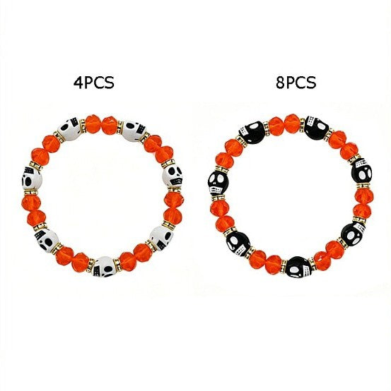 Skull Beaded Bracelet