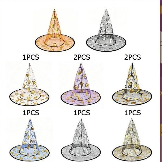 Transparent Witches Hat Assorted