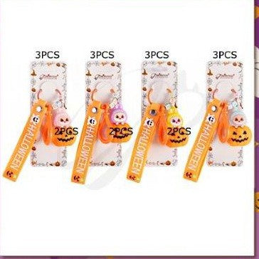 Halloween Cute Jack-O-Lantern Keychain