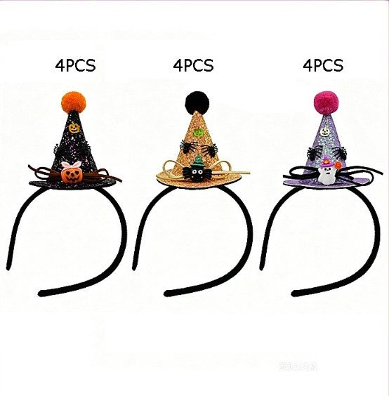 Glitter Witches Hat Head Band
