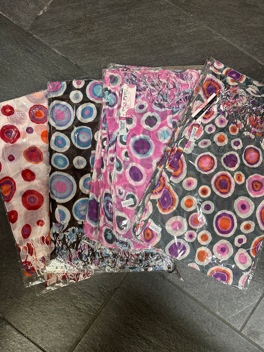 Tickled Pink Scarf Set of 12