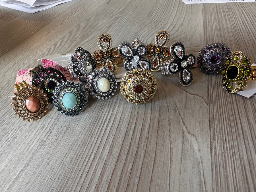 Bling Rings Set of 12