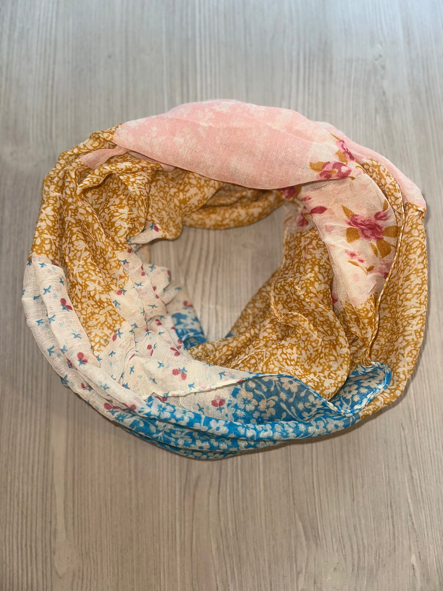 Flower Patch Soft Infinty Scarf, Set of 3