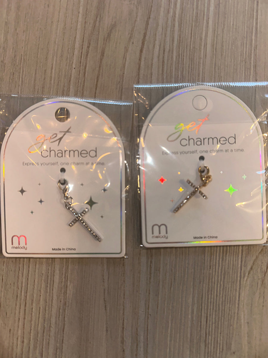 Charms - Crosses in Gold and Silver