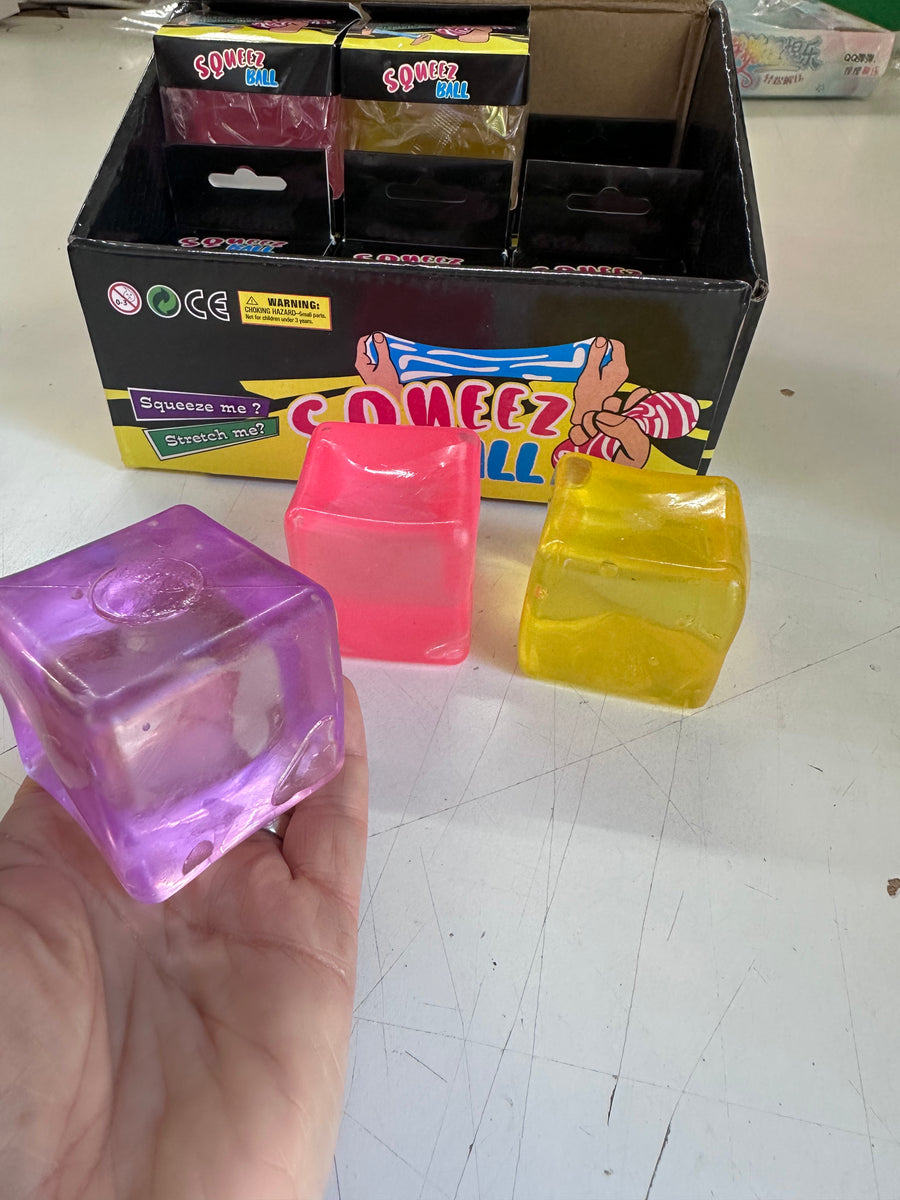 Square Clear Cubes