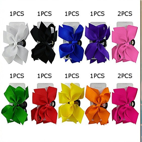 Jaw Clip Hair Bows