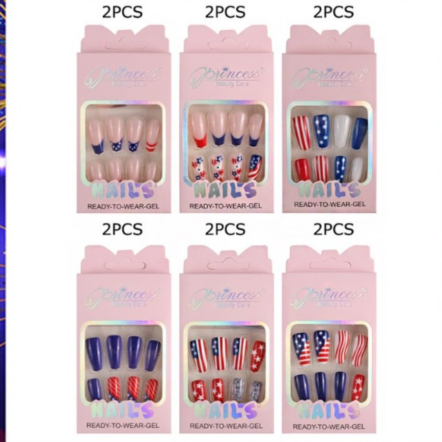 4th of July Nail Sets