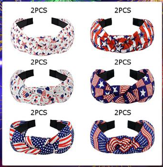 4th of July Ribbon Headbands