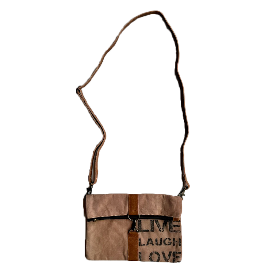 Live Love Laugh Vintage Crossbody
