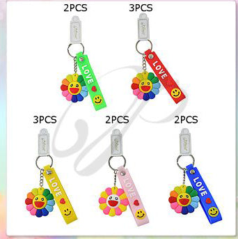 Love Smiley Face Keychains