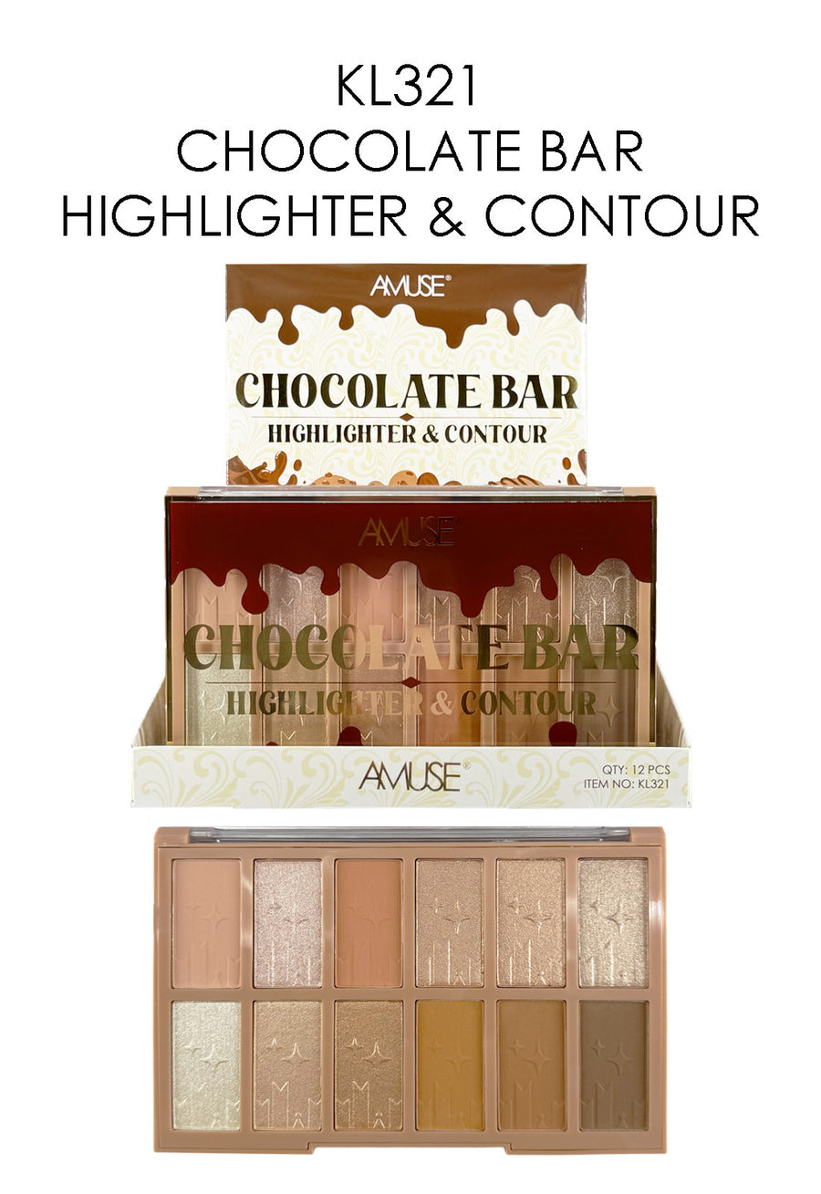 sp Amuse Chocolate Bar Highlighter & Contour 1/8
