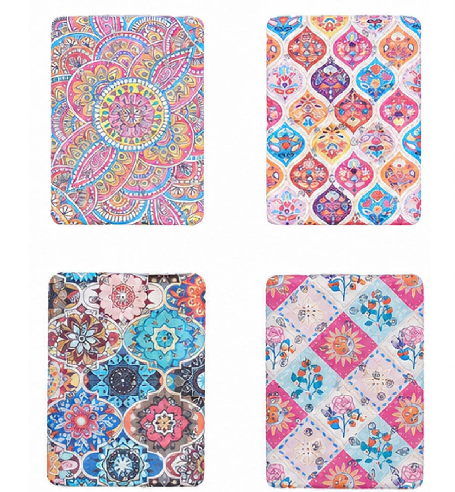 Colorful Floral Pattern Mirror