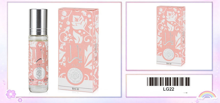 Yara 8ml Pink Perfume