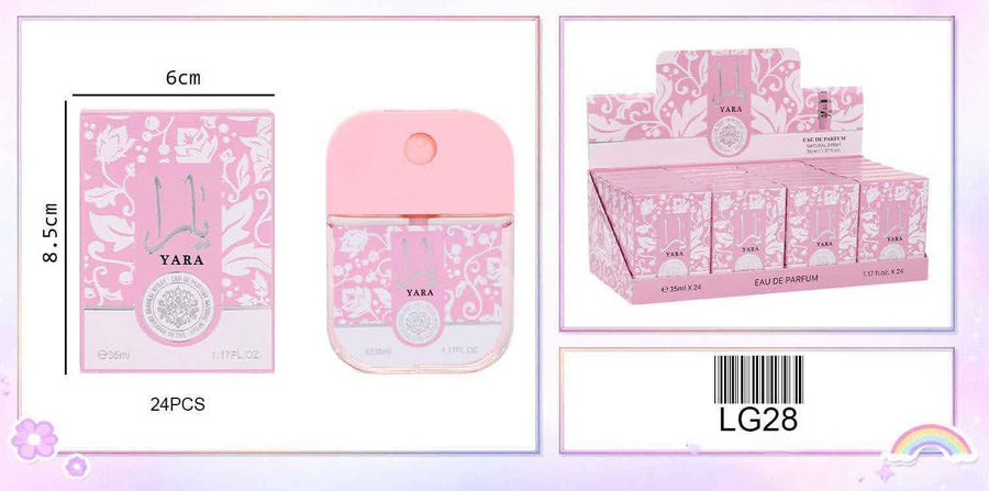 Yara Perfume Light Pink