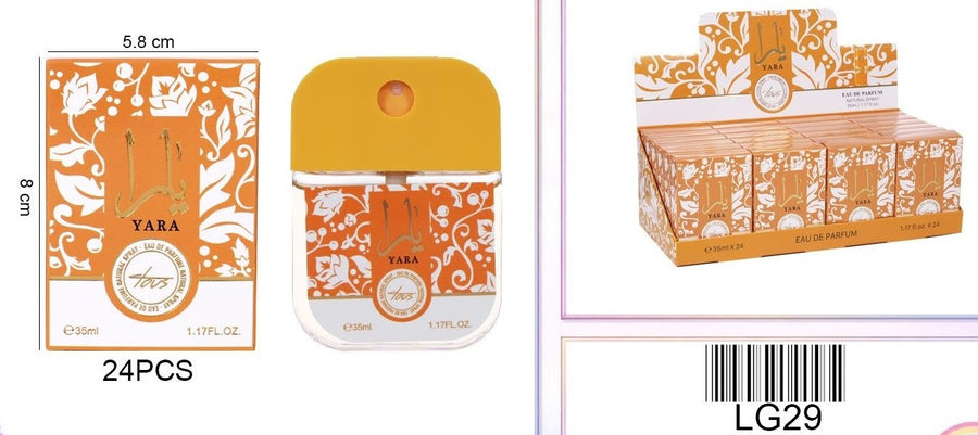 YARA Perfume Orange Bottle 35ml