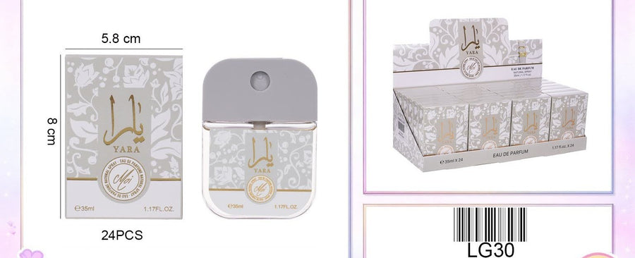 YARA Perfume White Bottle 35ml